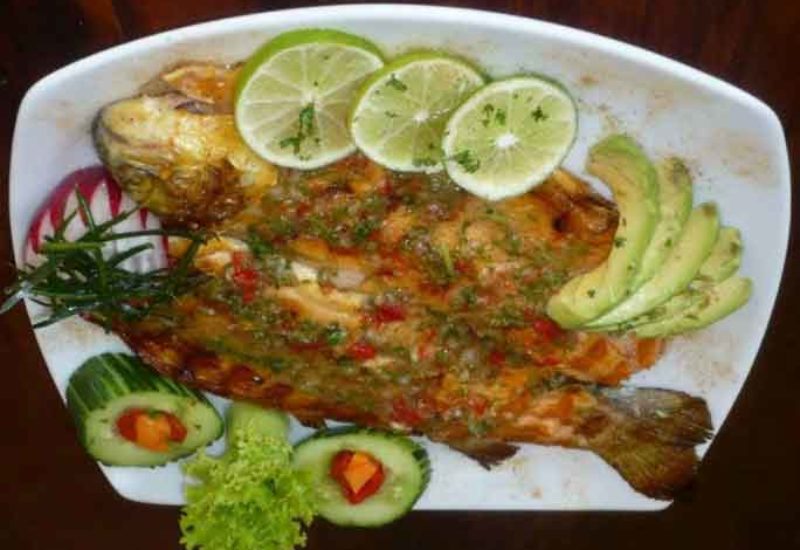 Lomos de trucha al papillote