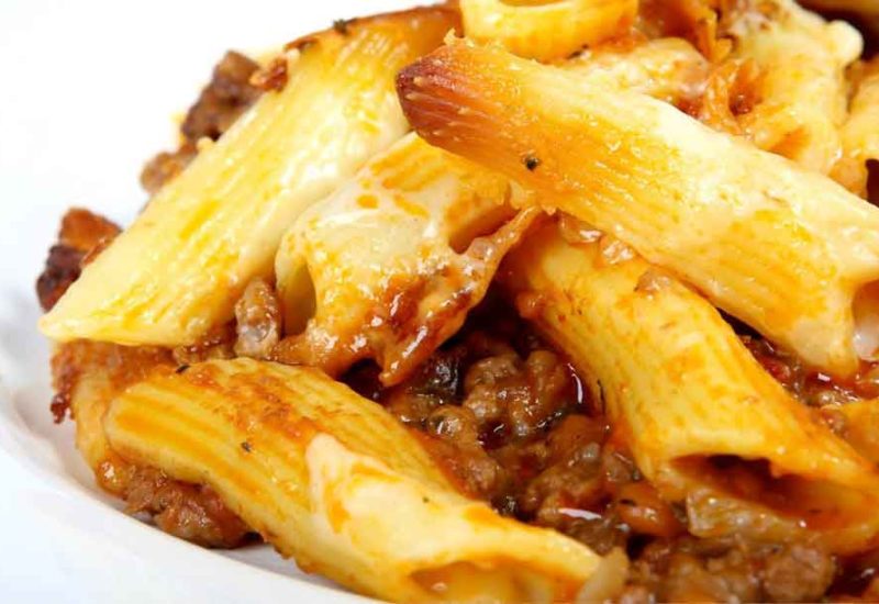 Macarrones con tomate