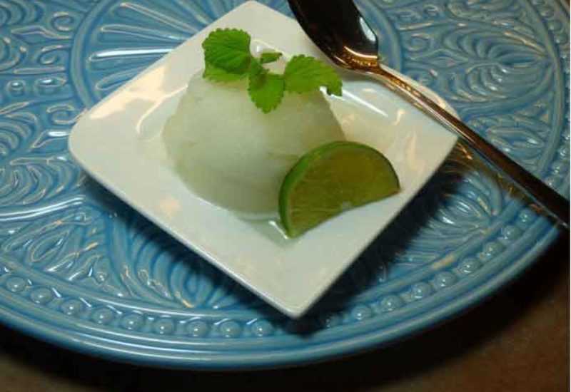 Sorbete de limón